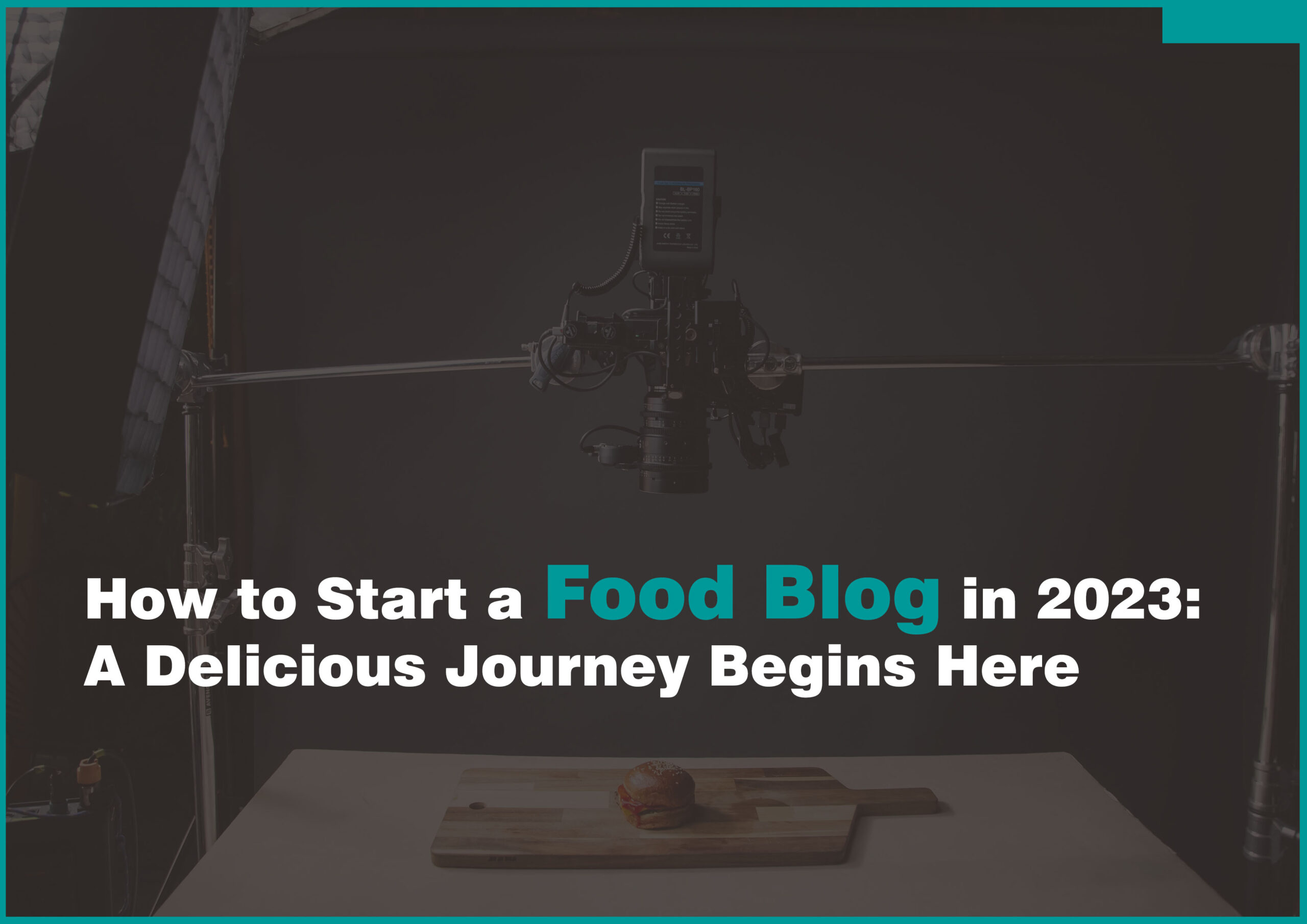 start a food blog